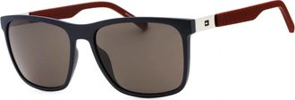 Tommy Hilfiger Brown Grey Square Mens Sunglasses TH 1445/S 0LCN/NR 57