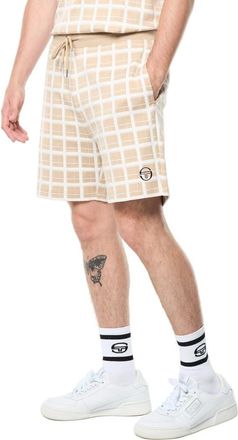 Sergio Tacchini Damarindo Check Short in Humus at Nordstrom, Size Xxx-Large