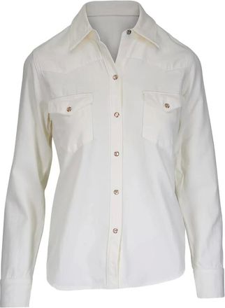 Nili Lotan Dames, Blouses & Shirts, Beige, Maat: S