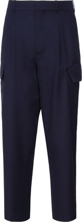 Drôle de Monsieur Laine Trousers In Wool Blend