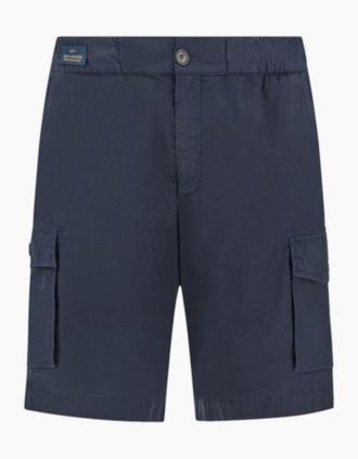 Paul & Shark Mens Paul & Shark Ultra Light Poplin Cargo Shorts 013 Navy - Size: 32/34