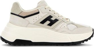 Hogan H669 lace-up leather shoes - women - Leather - 40 - Neutrals