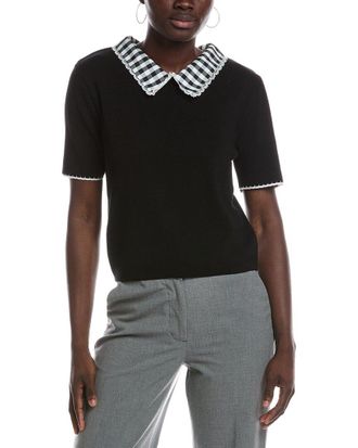 Nanette Lepore Collared Top