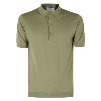 John Smedley Uomo, Top, Verde, M, new