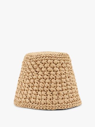 Loro Piana Jasmine rafia cloche hat - LORO PIANA - gender_Woman