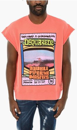 Dsquared2 Cotton Printed Tank Top size M