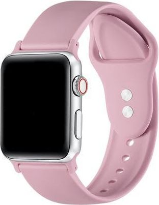 Posh Tech Silicone Band for Apple Watch in Cosmetic Pink at Nordstrom