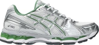 Asics Mesh Sneakers met Metallic Finish - Heren - Sneakers - Wit - 37 EU - Schoenen