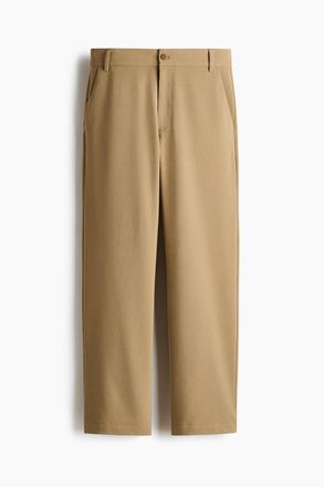 H&M Chinos mit Vierwegestretch in Loose Fit - Beige