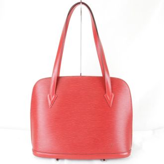 Louis Vuitton Epi Red Color Epi Leather Tote Bag (Pre-Owned)