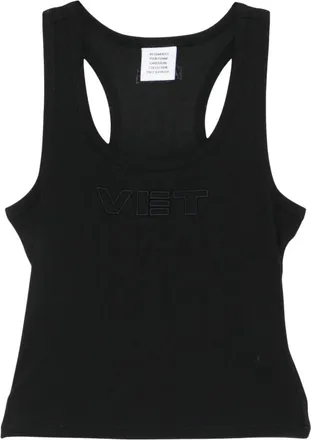 VETEMENTS Tops, Dames, Zwart, S, Sleeveless Tops