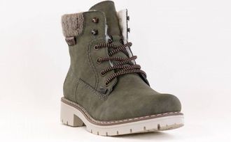 Rieker Womens Sabrina Boots In Liane/ Mogano/ Stein