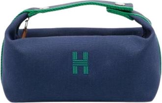 Herm&egrave;s Pre-owned Bride-A-Brac - Dames - Vintage Handtas - Blauw - ONE Size - Vintage