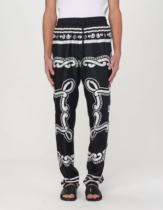 Dolce & Gabbana Pantalone Dolce & Gabbana in seta stampata