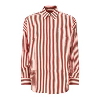 Ami Camisa Oversized de Algod&oacute;n a Rayas - Blouses & Shirts - Mujer - Multicolor - XS