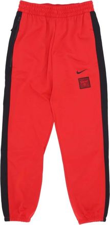 Nike Chicago Bulls Fleece Trainingsbroek - Heren - Trainingsbroeken - Rood - L - Polyester - Fitness