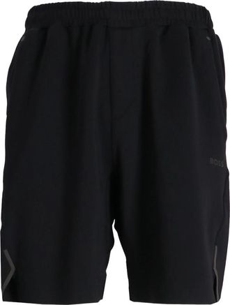 HUGO BOSS Elasticated-waistband Track Shorts