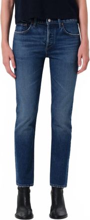 A Gold E Cocktail Slim Ankle Jeans In Outline