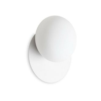 Ideal Lux Ninfea Round Flush Wall Lamp White - Ideal Lux