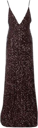 Aniye By Diabolic Chocolate Brown Thelma Slip Dress