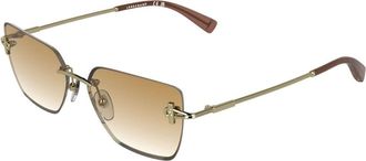 Longchamp LO197S 762 Womens Sunglasses Gold Size 57