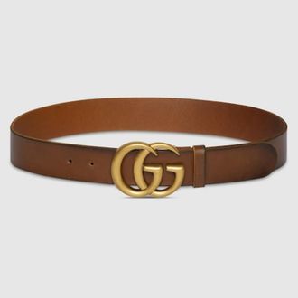 Gucci GG Marmont Wide Belt, Size 90