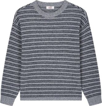 STUDIO TOMBOY Maglione a righe - Grigio