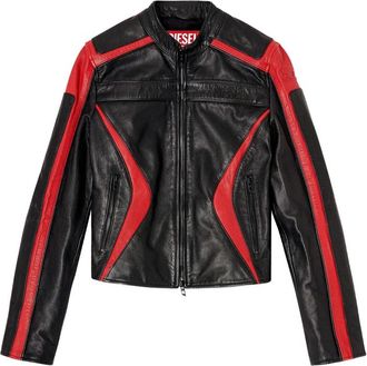 Diesel L-Ovable Leather Jacket