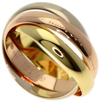 Cartier Trinity Yellow Gold (18K) Pink Gold (18K) White Gold (18K) Band Ring (Pre-Owned)