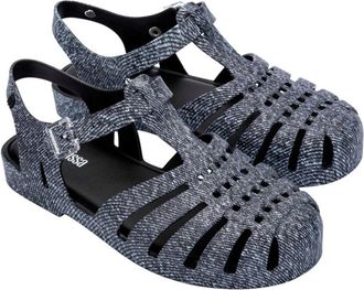 Melissa Possession Print Denim Sandal