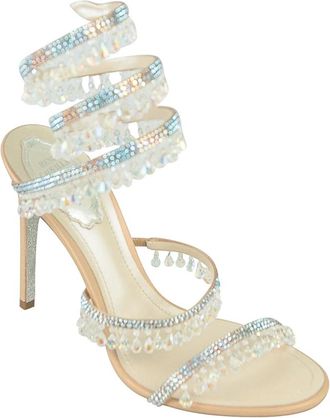 Rene Caovilla Dames, Schoenen, Beige, Maat: 40 EU