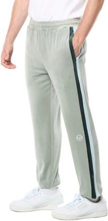 Sergio Tacchini Banda Velour Track Pant in Slate Gray at Nordstrom, Size Xxx-Large