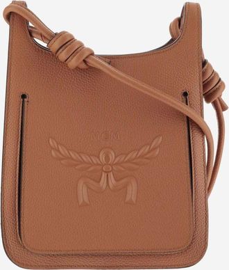MCM Brown HIMMEL MINI CROSSBODY BAG