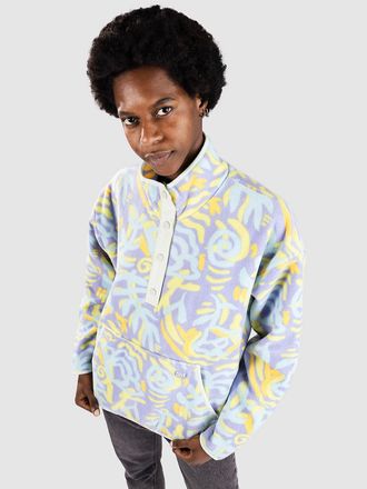 Dravus Nova Half-Zip Forro Polar estampado