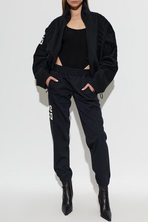 Dsquared2 Quilted Jacket With Embroidered Logo, Womens, Black