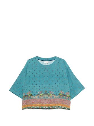 Pierre-Louis Mascia Pierre Louis Mascia Womens Printed Silk Blouse