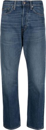 Polo Ralph Lauren 3X1 Rigid high-waist cropped jeans - women - Cotton - 28 - Blue
