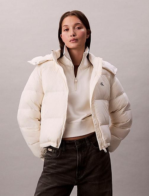 Calvin Klein Kurze Daunen-steppjacke Jet Stream Damen XXL ab