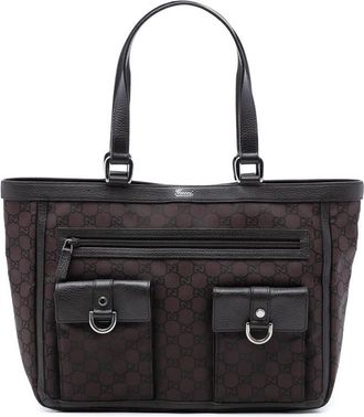 Gucci Pre-owned Gucci GG Nylon Abbey D Ring Pocket Tote Ladies SDQFD7WOEAH634MH