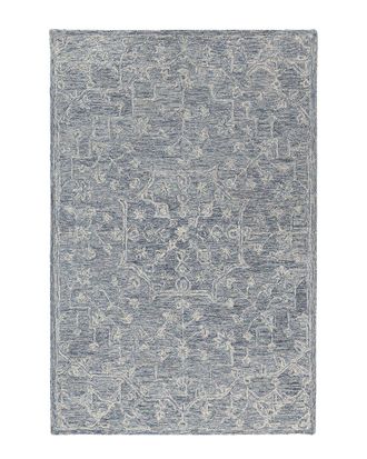 LR Home Lr Home Justino Contemporary Floral Filigree Wool Area Rug