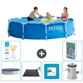 Intex Piscina Con Estructura Redonda - 305x76 Cm - 7-piezas S99
