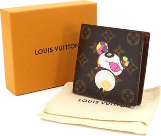 Louis Vuitton Monogram Panda Multi-Color Monogram Wallet (Bi-Fold) (Pre-Owned)