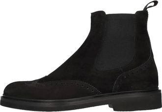 Ortigni Schoenen, Heren, Zwart, 44 EU, Leer, Beatles Ankle Boot