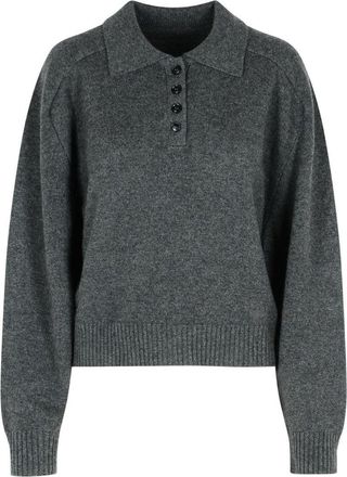Loulou Studio Homere Grey Cashmere Sweater