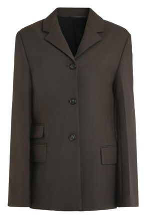 Toteme Brown Notched Lapel Blazer