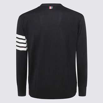 Thom Browne Mens Sweaters Navy _wv