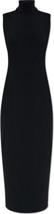 Sportmax Jurk Adorato - Dames - Casual kleedjes - Zwart - M - Polyester - Kleedjes