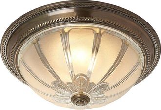 Lindby Led Henja in Marrone da Vetro - Lindby