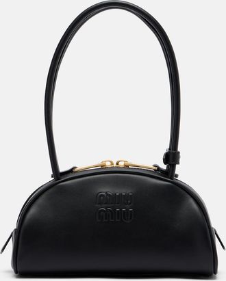 Miu Miu Beau Small leather bowling bag