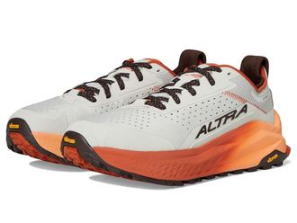 Altra Olympus 6 Mens Running Shoes Gray/Orange : 9.5 D - Medium, Rubber